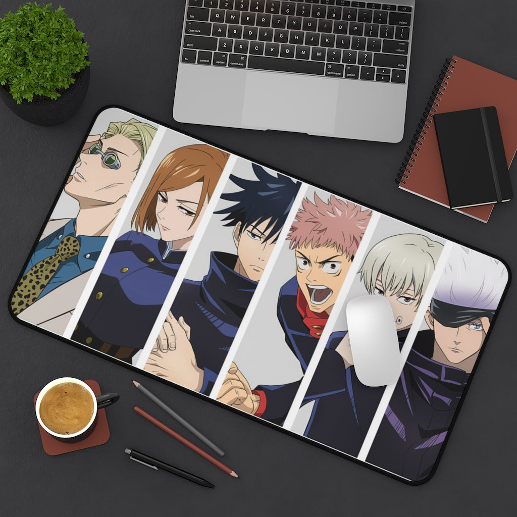 Jujutsu Kaisen Large Mouse pad / Desk mat - Legendary Characters - The Mouse Pads Ninja Home Decor