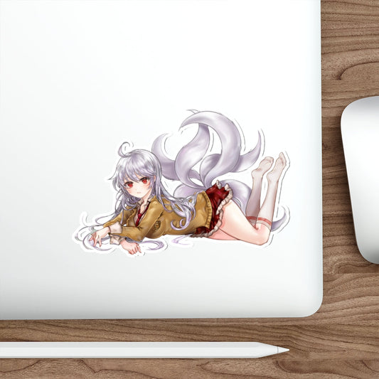 Kitsune Eun Elsword Waterproof Sticker - Ecchi Vinyl Decal