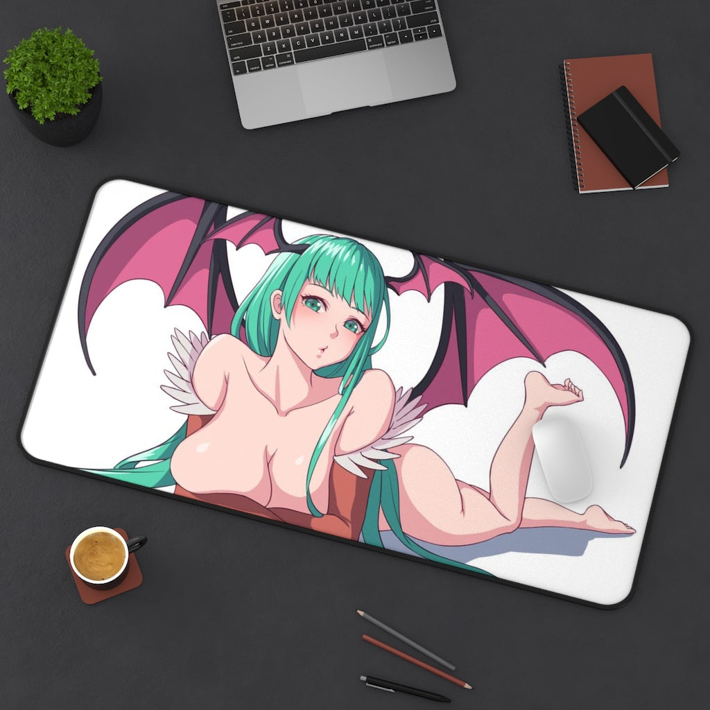 Morrigan Aensland Vampire Darkstalkers Desk Mat - Non Slip Mousepad