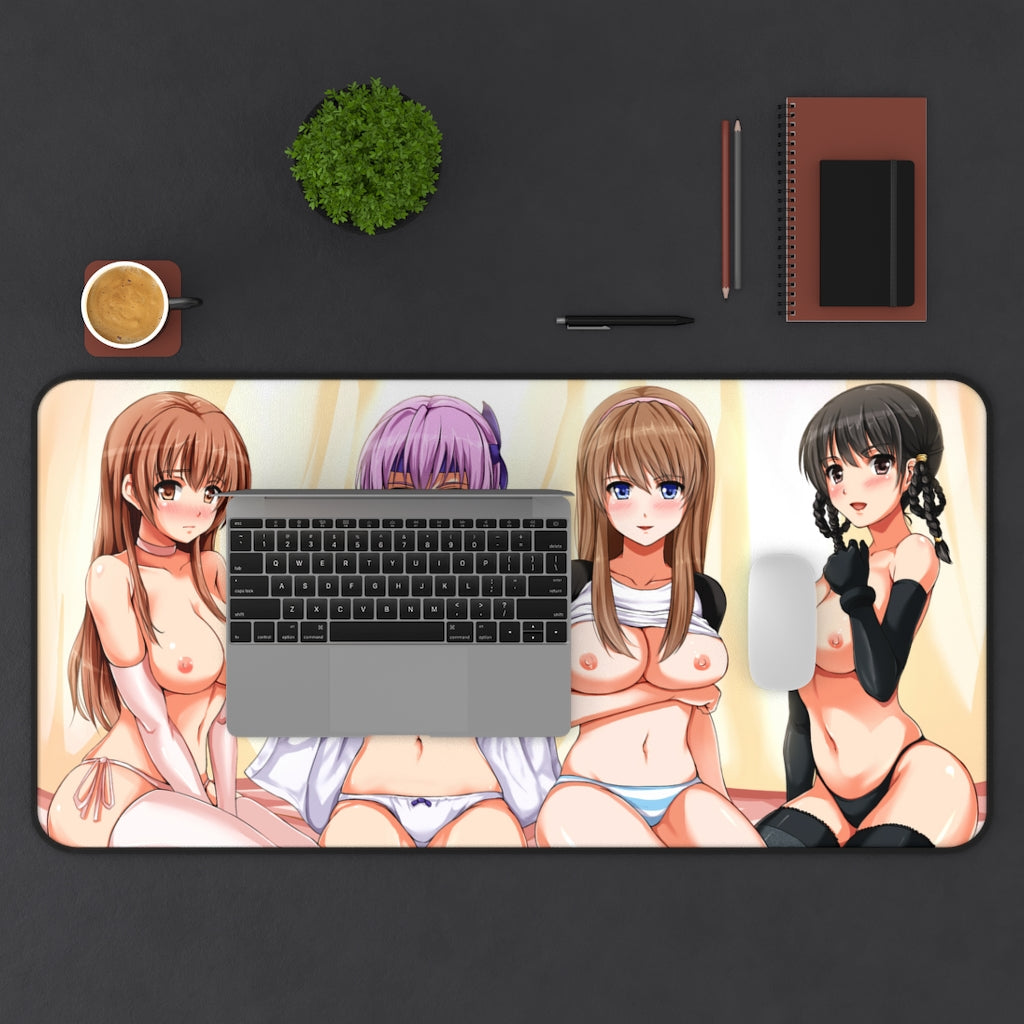 Dead Or Alive Mousepad - Large Desk Mat - Ecchi Mouse Pad - MTG Playmat