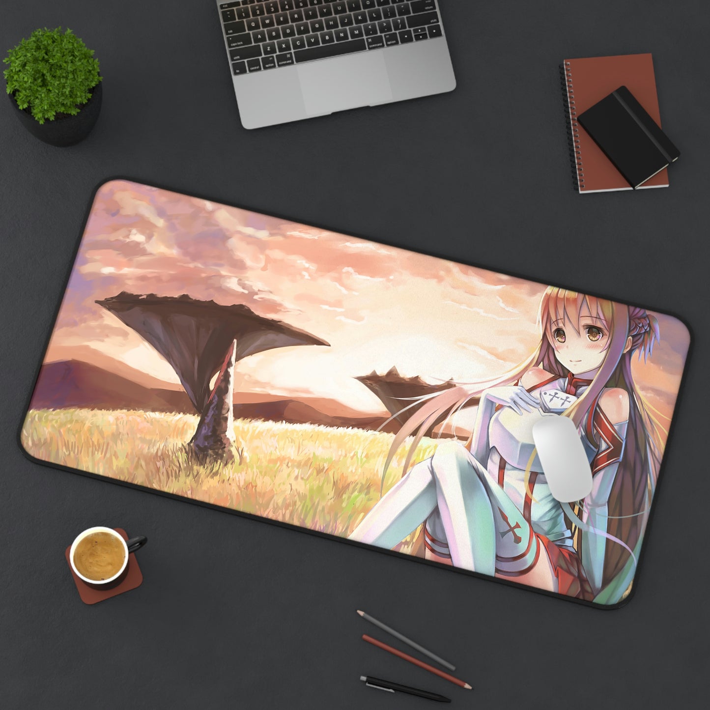 Sword Art Online Anime Mousepad - Asuna Large Desk Mat - Ecchi Mouse Pad