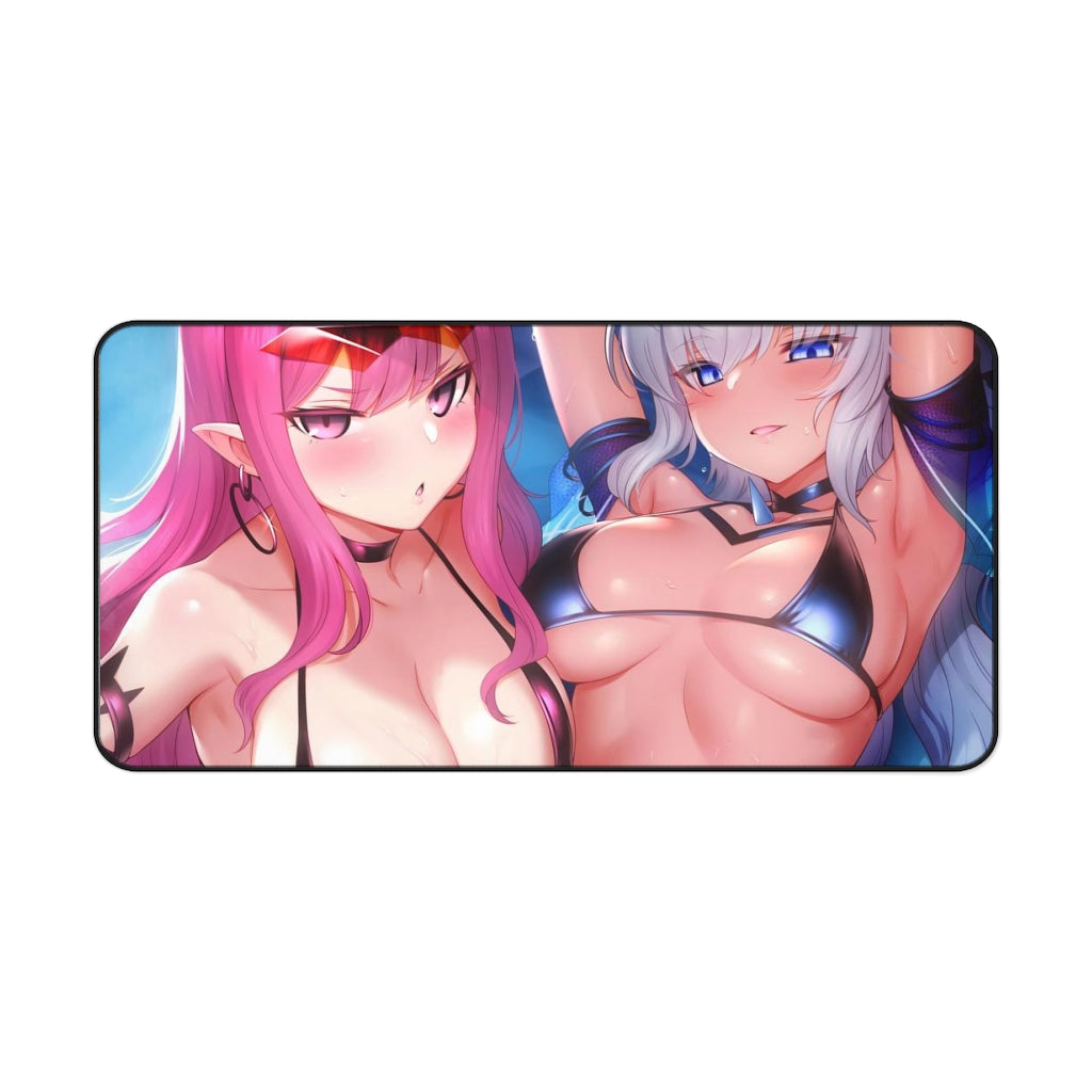 Sexy Bikinis Baobhan Sith and Morgan le Fay Fate Grand Order Desk Mat - Non Slip Mousepad