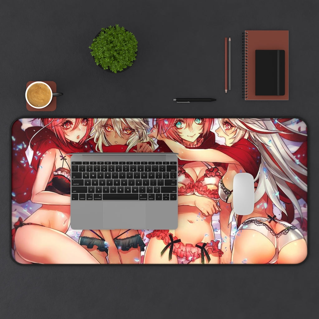 Guilty Gear Sexy Mousepad - Lingerie Valentine Gaming Desk Mat - Ecchi Playmat