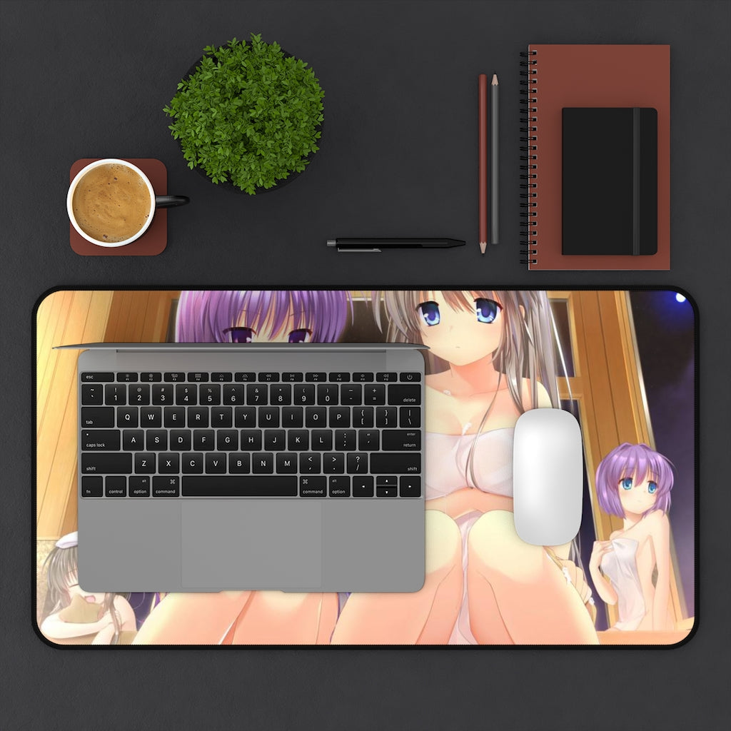 Clannad Sexy Mousepad - Onsen Anime Desk Mat - Ecchi Playmat