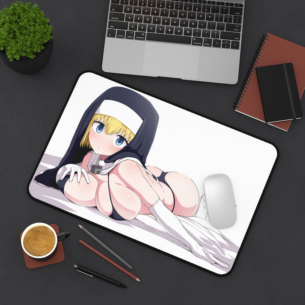 Big Tits Iris Fire Force Desk Mat - Anime Mousepad - Sexy Girl Playmat