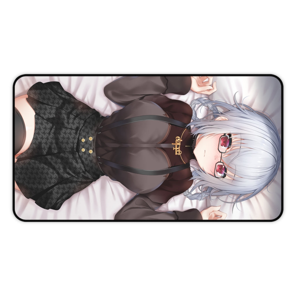 Nijisanji Sexy Mousepad - Hakase Fuyuki Vtuber Desk Mat - Ecchi Playmat