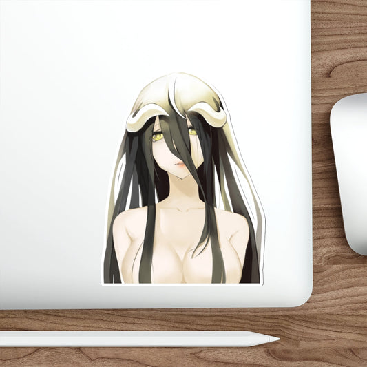 Overlord Albedo Cleavage Peeker Waterproof Sticker - Ecchi Vinyl Decal