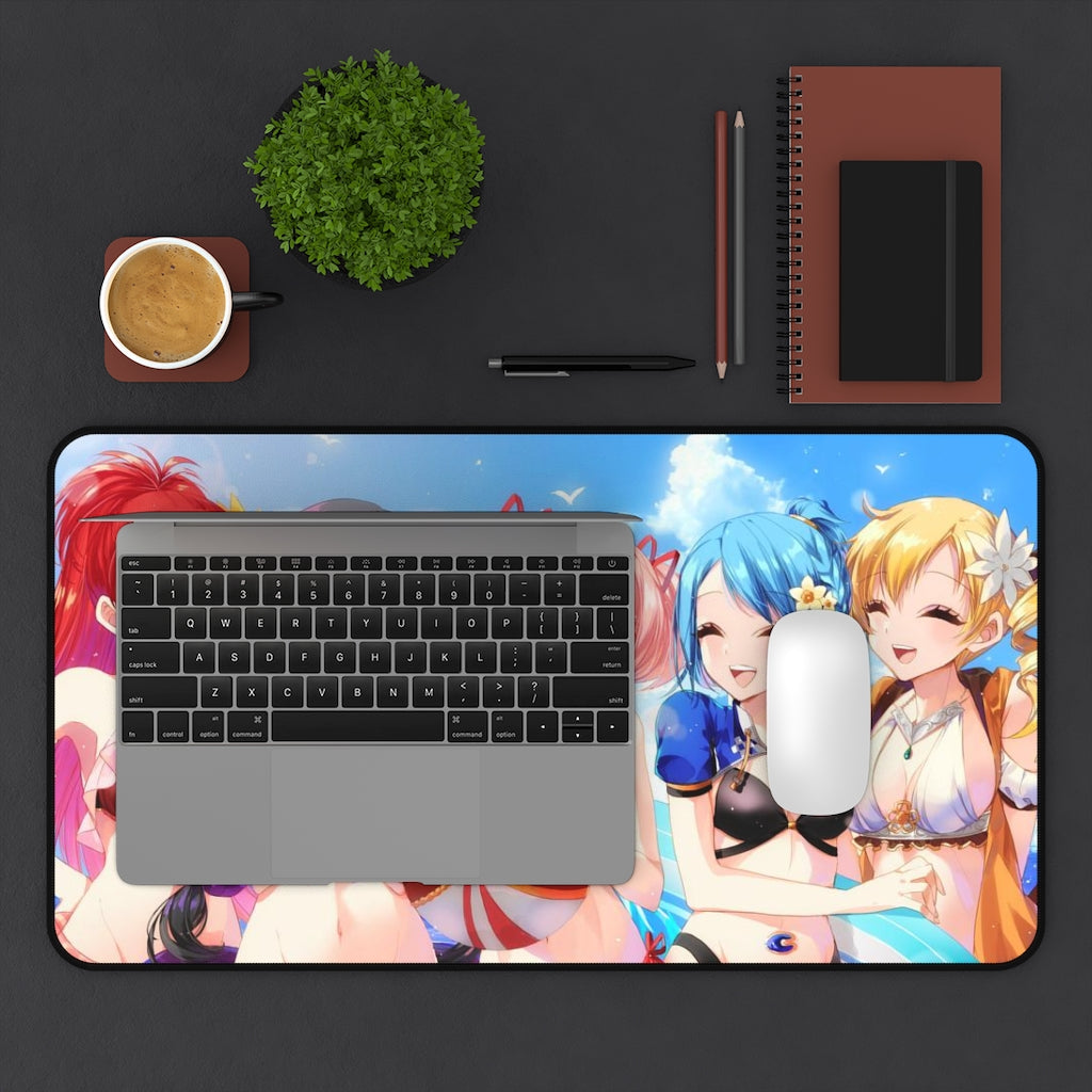 Puella Magi Madoka Magica Sexy Mousepad - Bikini Waifus XXL Anime Desk Mat - Ecchi Desk Pad