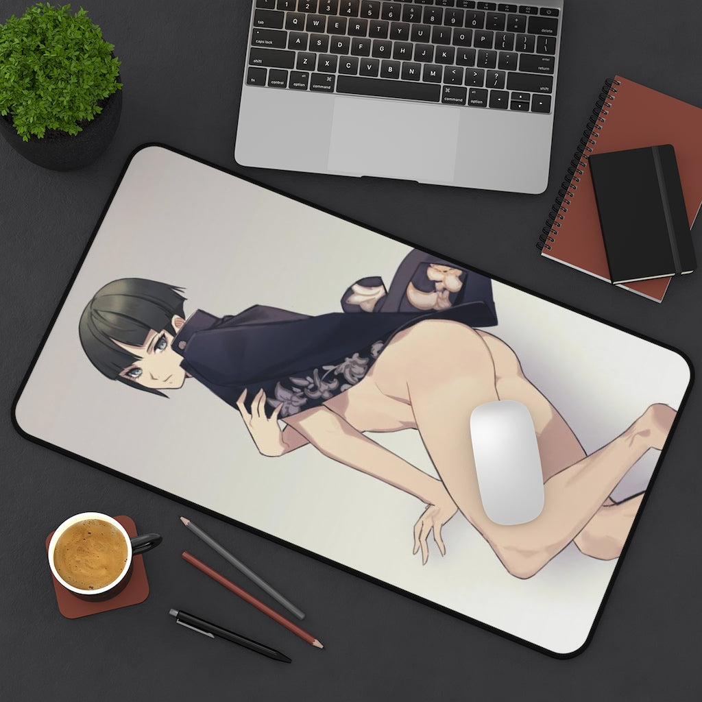 Nude Protagonist Shin Megami Tensei Desk Mat - Non Slip Mousepad