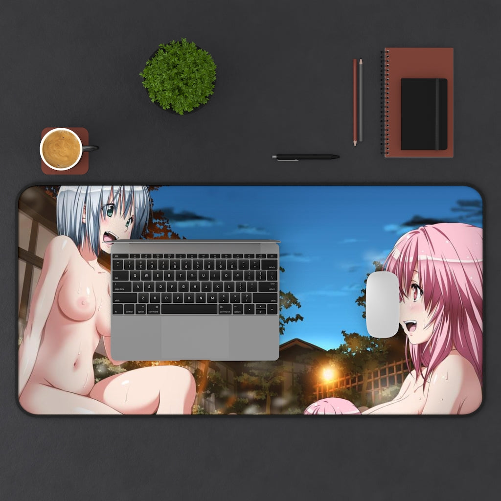 Touhou Sexy Mousepad - Nude Onsen Desk Mat - Ecchi Playmat