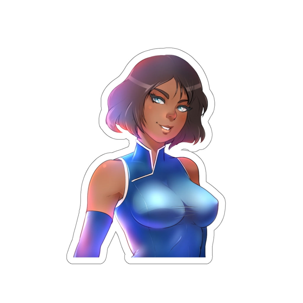 The Legend of Korra Waterproof Sticker - Cute Avatar Ecchi Vinyl Anime Car Decal