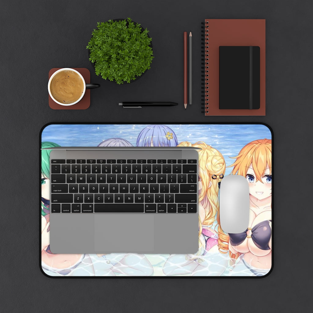 Date A Live Sexy Mousepad - Big Anime Tits Waifus Desk Mat - Ecchi Playmat