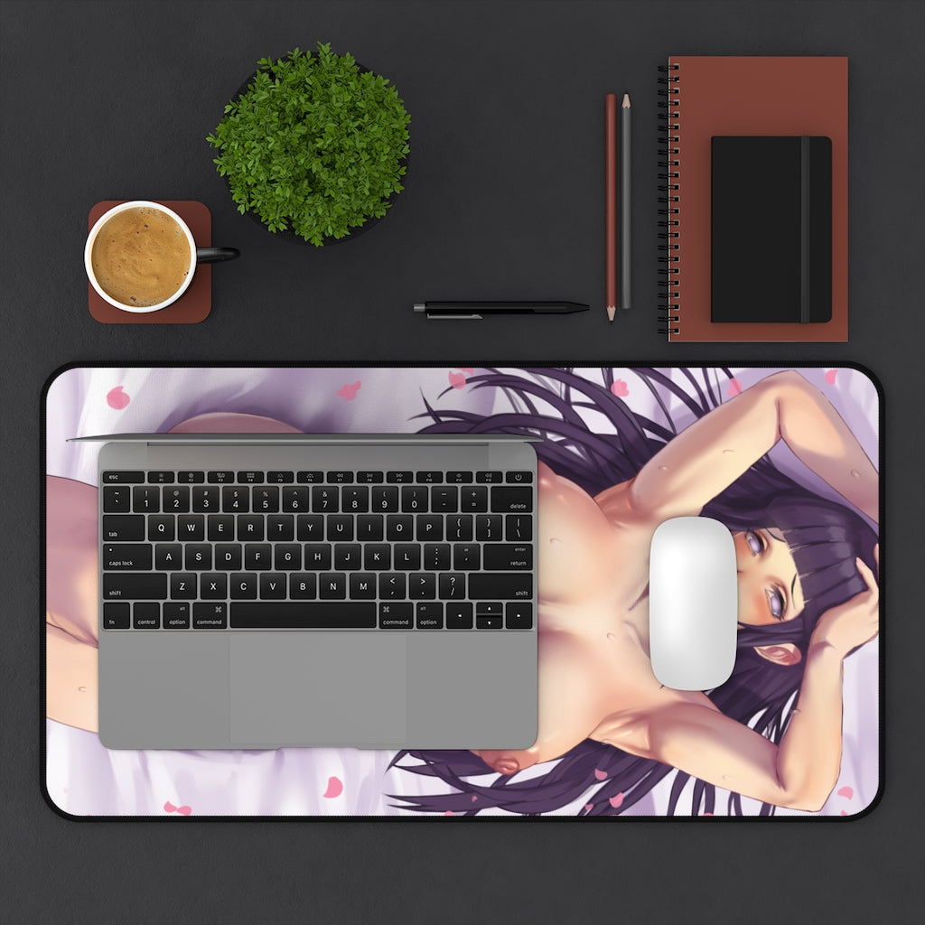 Nude Hinata Big Boobs Naruto Desk Mat - Lewd Mousepad - Sexy Anime Girl Playmat