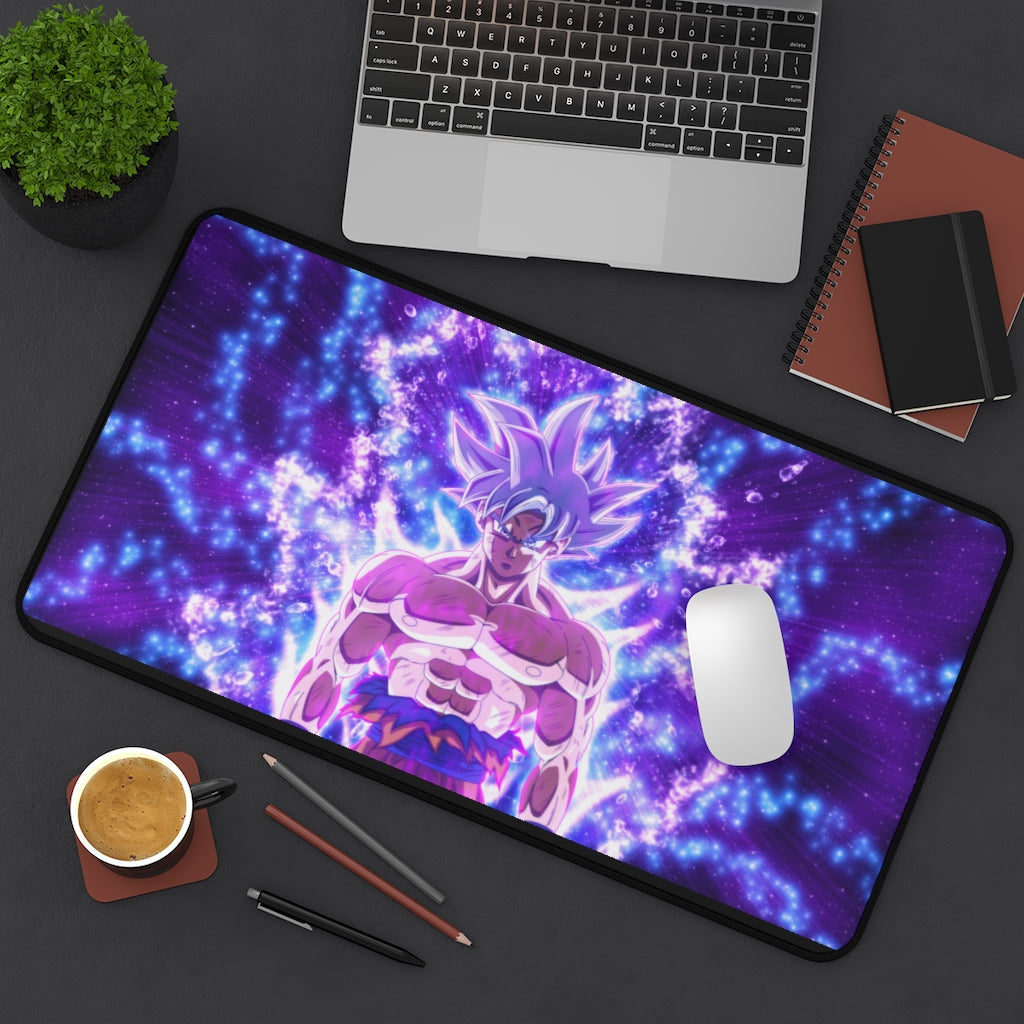 Dragon Ball Anime Mouse pad /Desk Mat - Ultra instinct Goku ( Full Mode ) - The Mouse Pads Ninja Home Decor