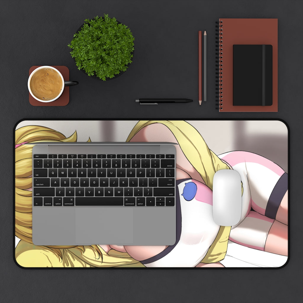 Sexy Hoshino Fumina Gundam Desk Mat - Non Slip Anime Mousepad