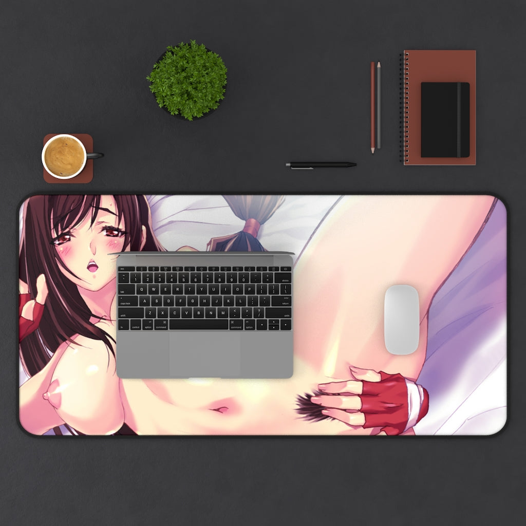 Final Fantasy 7 Tifa Lockhart Hentai Nude Desk Mat - Non Slip Mousepad