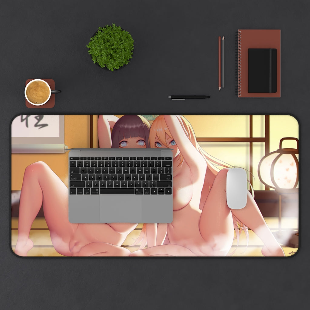 Nude Naruto Hentai Hinata and Boruhina Mousepad - Gaming Playmat