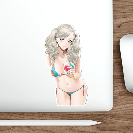 Persona 5 Waterproof Sticker - Ann Takamaki Bikini Ecchi Vinyl Car Decal