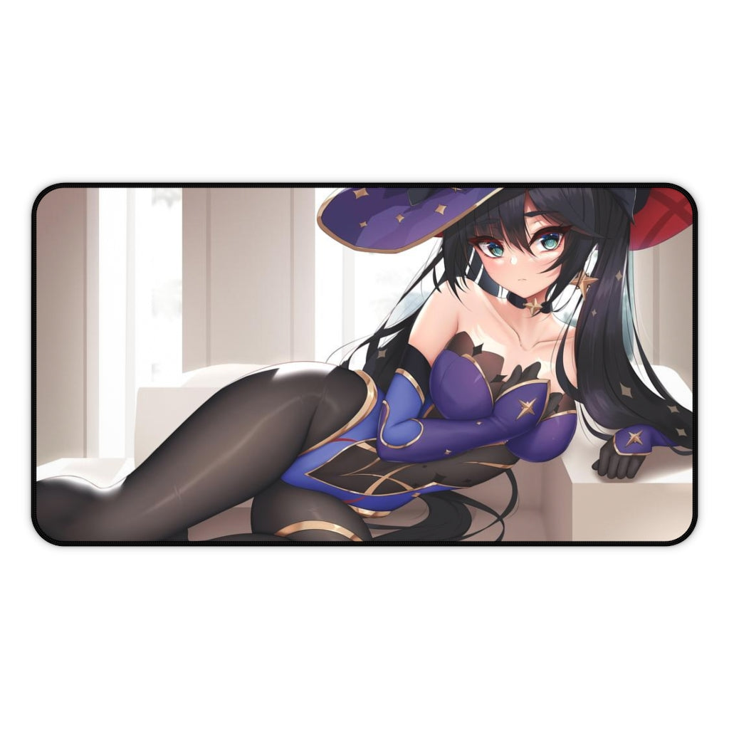 Genshin Impact Sexy Mousepad - Mona Gaming Desk Mat - Ecchi Playmat