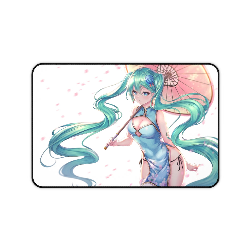 Hatsune Miku Vocaloid Sexy Qipao Chinese Dress Gaming Desk Mat - Anime Mousepad - Sexy Girl Playmat