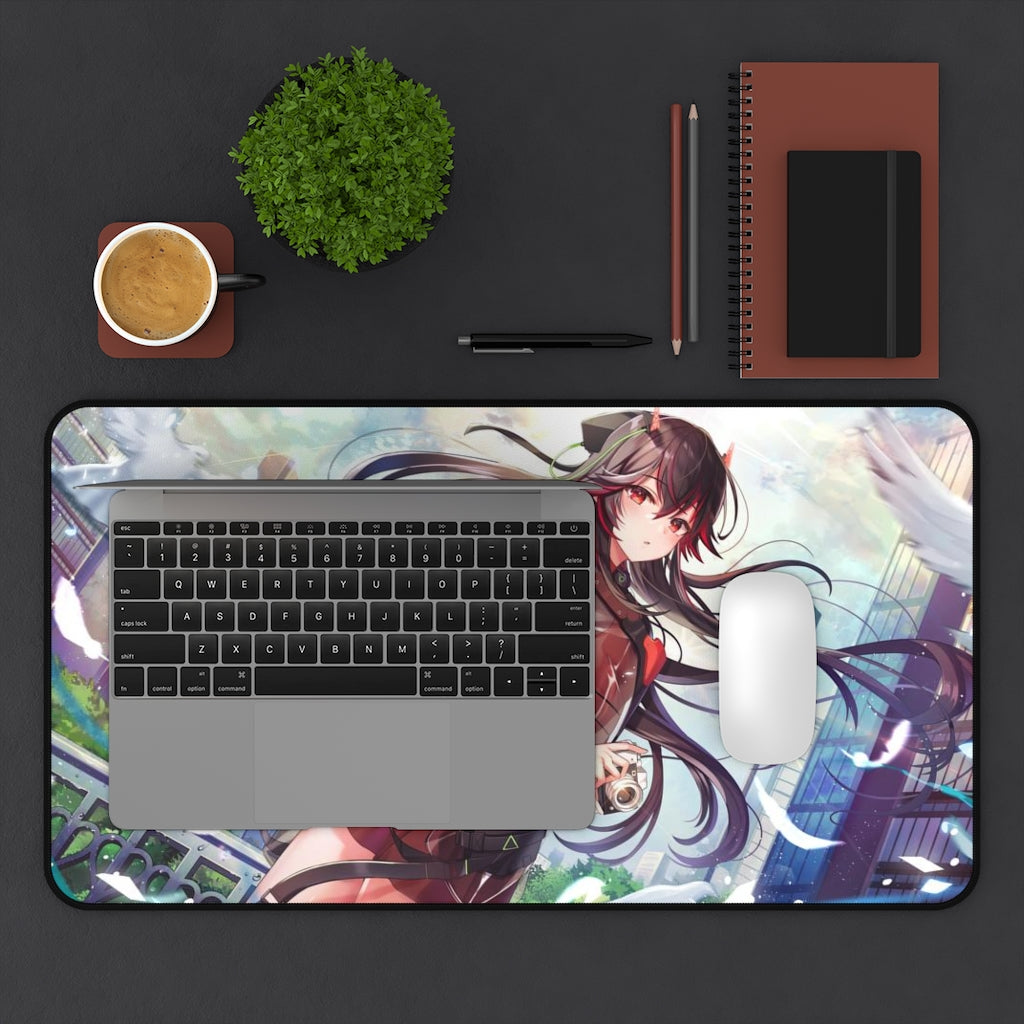 Punishing Gray Raven Mousepad - Lucia Gaming Desk Mat - Ecchi Playmat