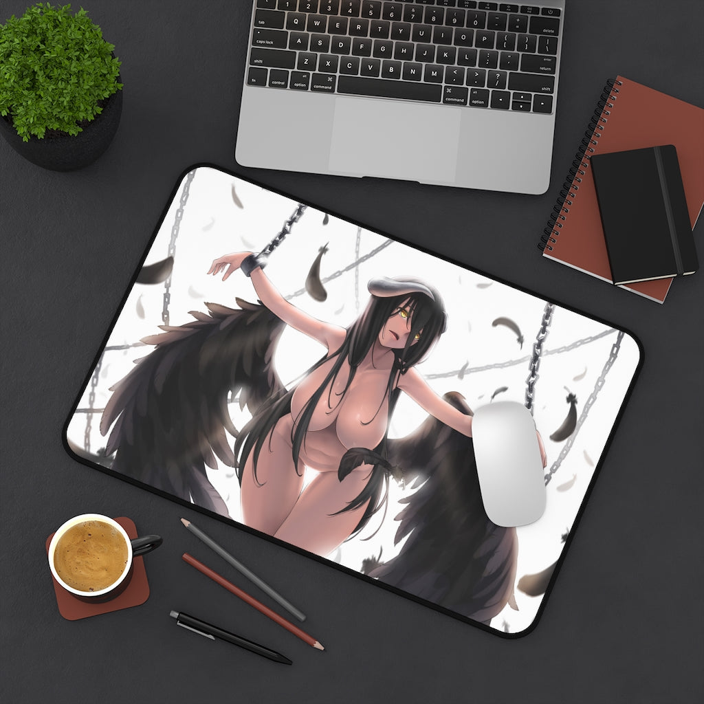 Overlord Sexy Mousepad - Nude Chained Albedo Anime Desk Mat - Ecchi Playmat