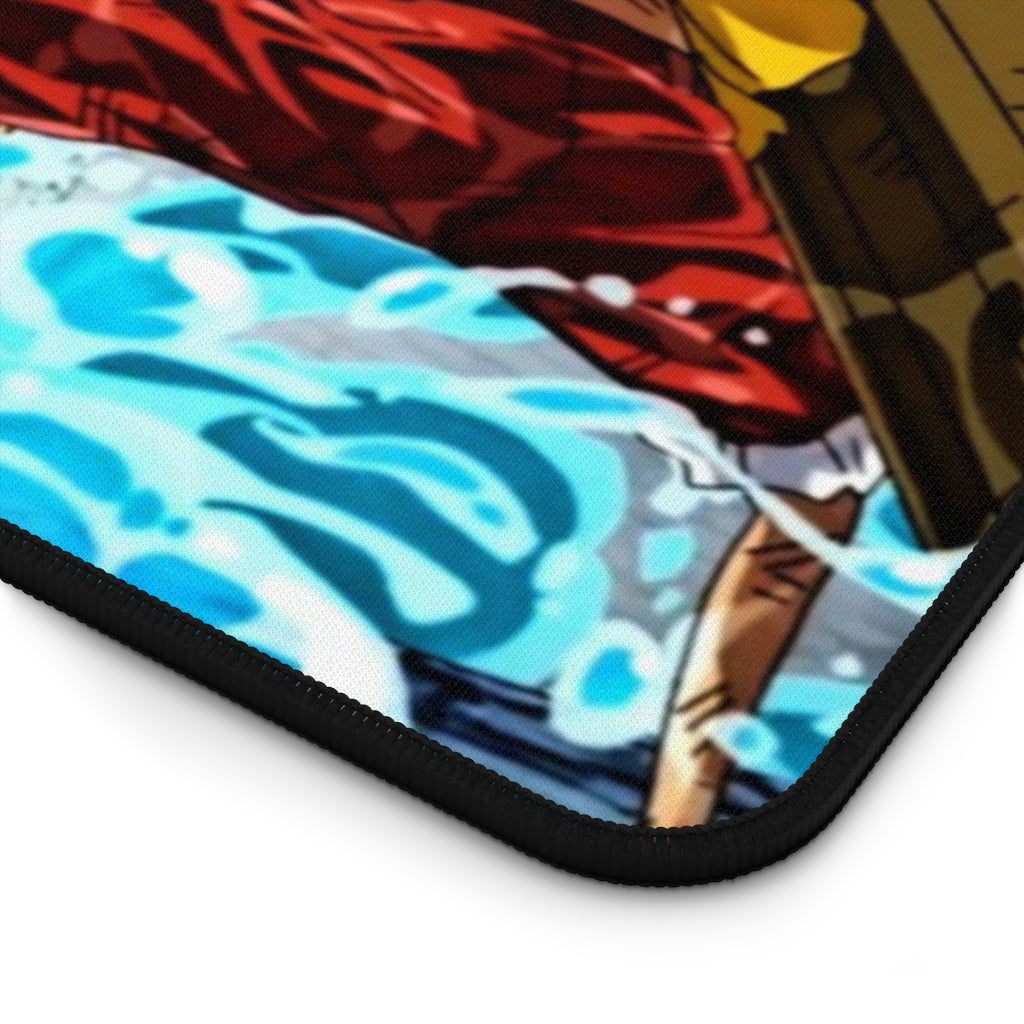 Luffy vs the Admirals - One Piece Large Mouse Pad / Desk Mat - The Mouse Pads Ninja Home Decor