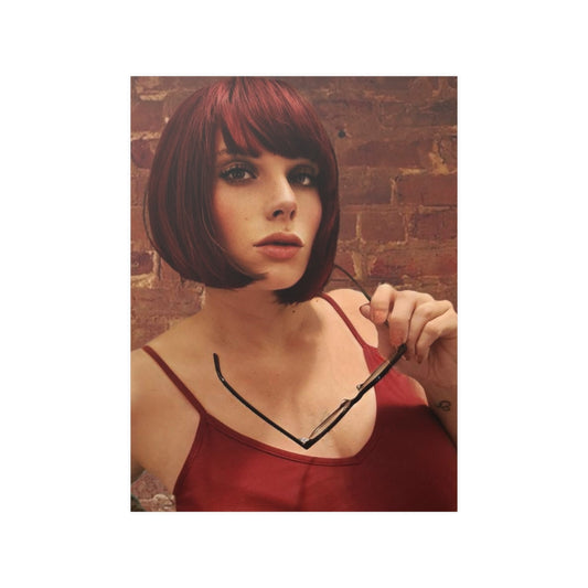 Geekareen Velma Dinkley Cosplay Satin Poster - Ero Cosplay Wall Art