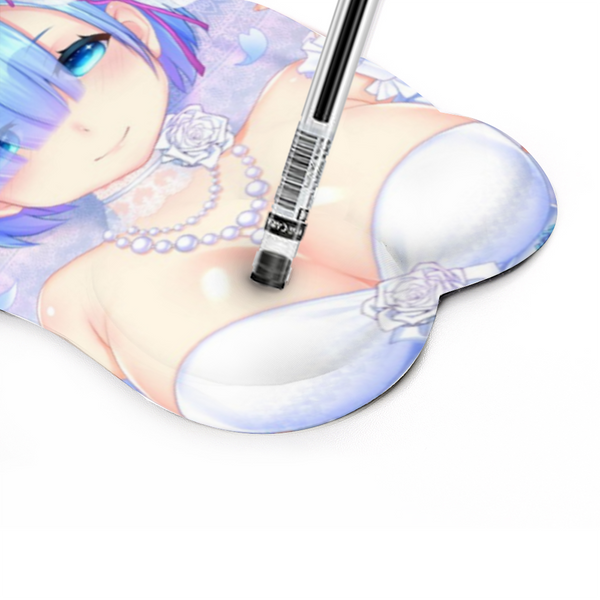 3D Boobs Mousepad - Bride Rem Re Zero Oppai Tits Mouse Pad