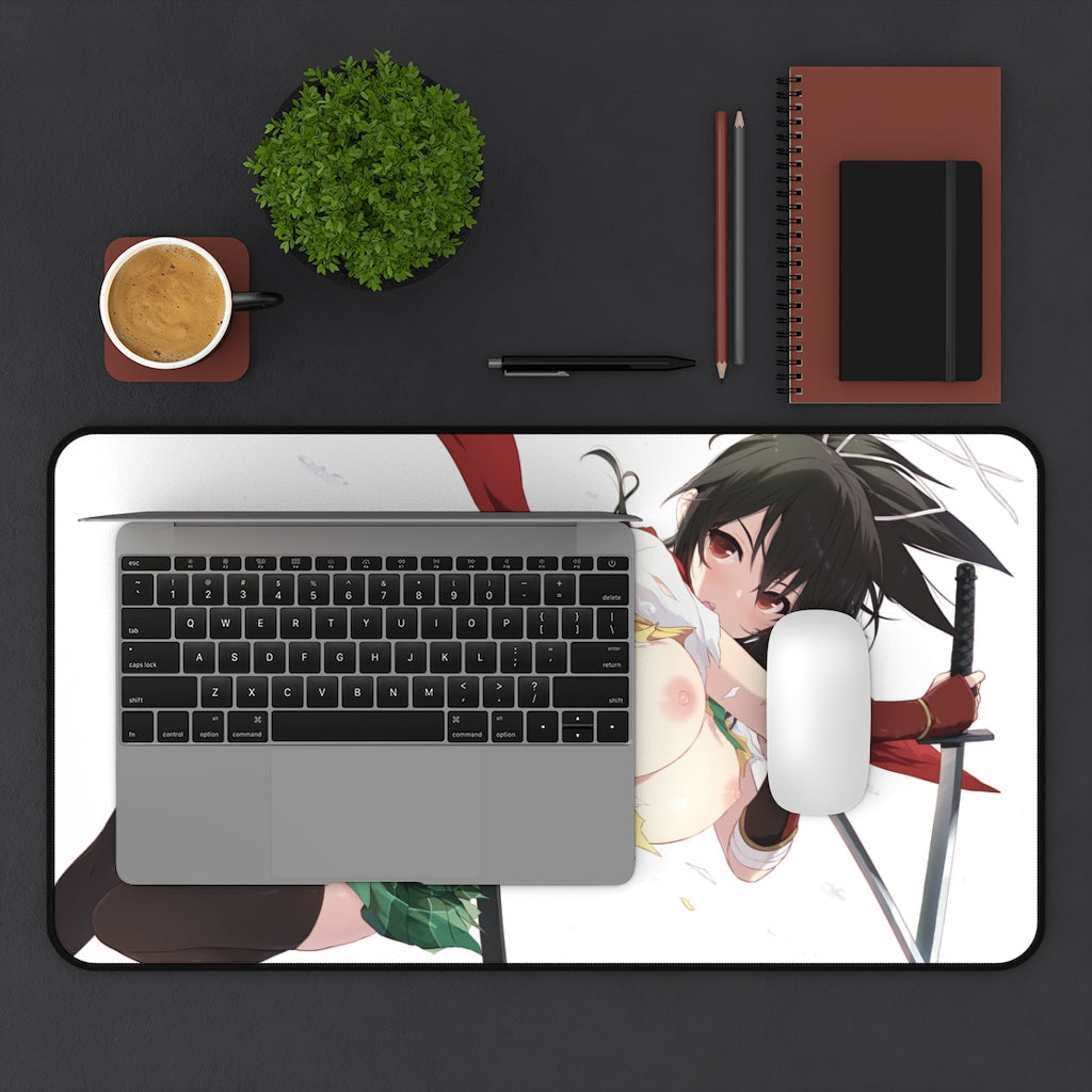 Senran Kagura Sexy Mousepad - Hot Tits Asuka Lewd Desk Mat - Ecchi Adult Playmat