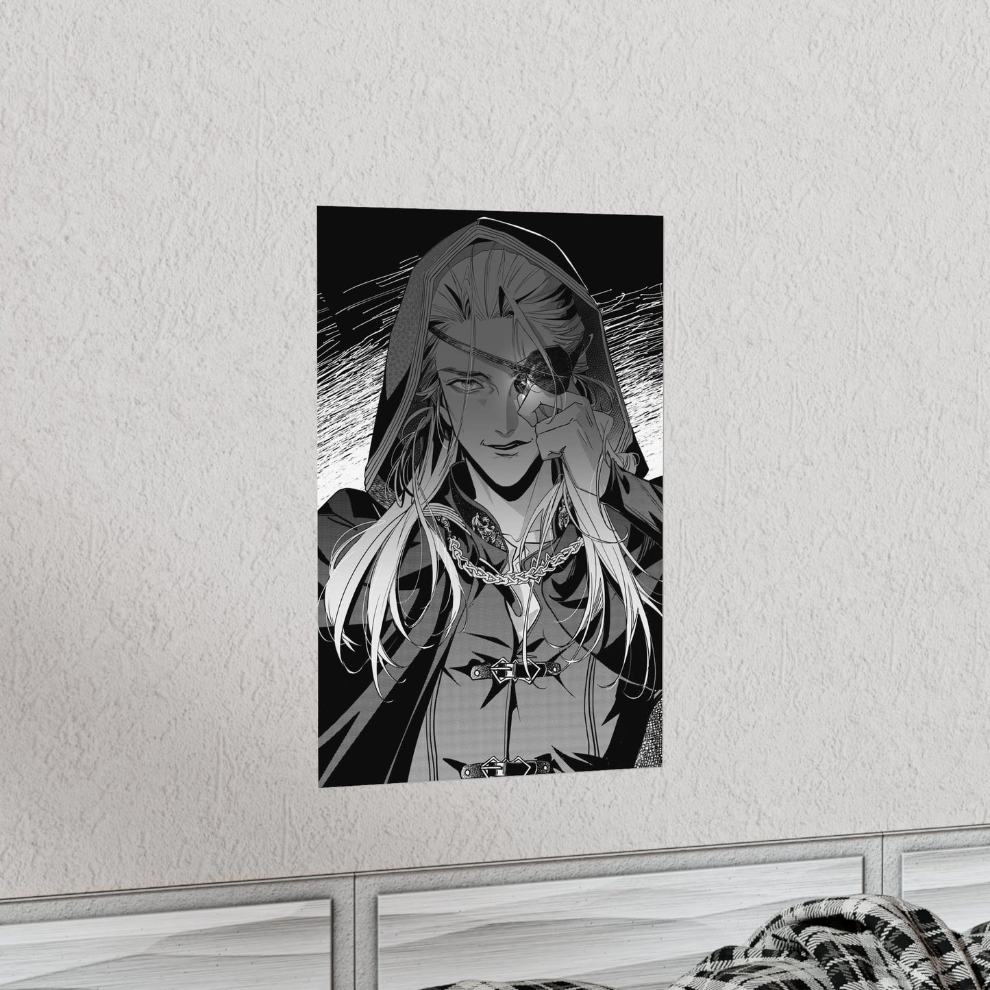 Aemond Targaryen Poster - House of the Dragon Wall Art - Game of Thrones Anime Manga Poster