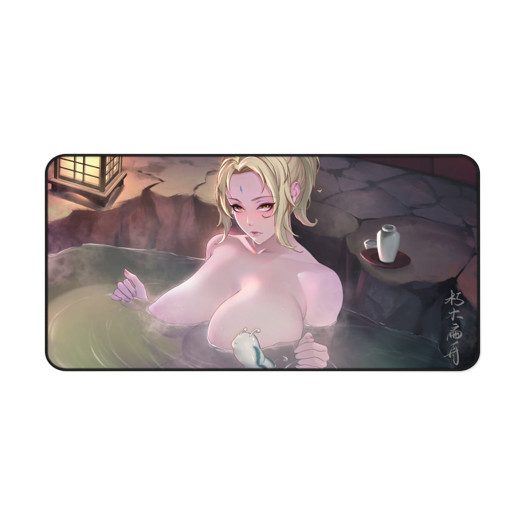 Onsen Tsunade Nude Tits Naruto Desk Mat - Lewd Mousepad - Sexy Anime Girl Playmat