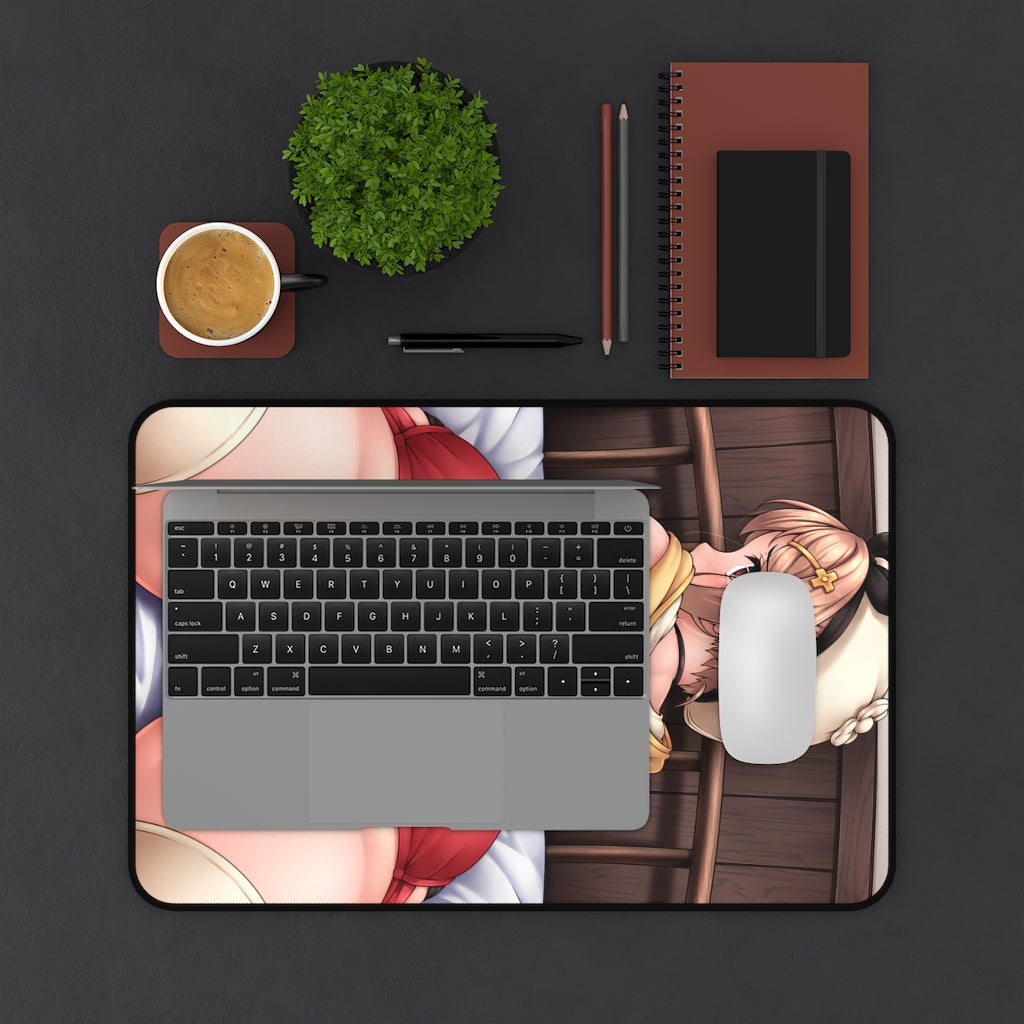 Atelier Ryza Sexy Mousepad - Cute Butt Ass Reisalin Stout Desk Mat - Ecchi Gaming Playmat