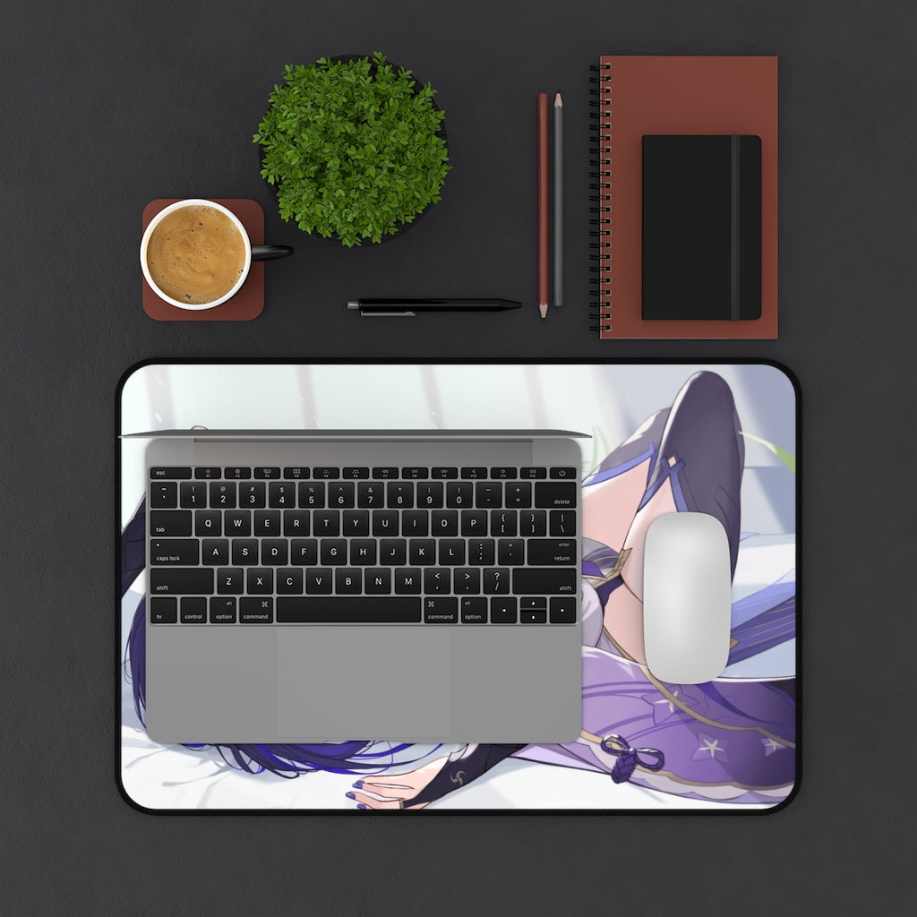 Sexy Raiden Shogun Genshin Impact Desk Mat - Non Slip Mousepad