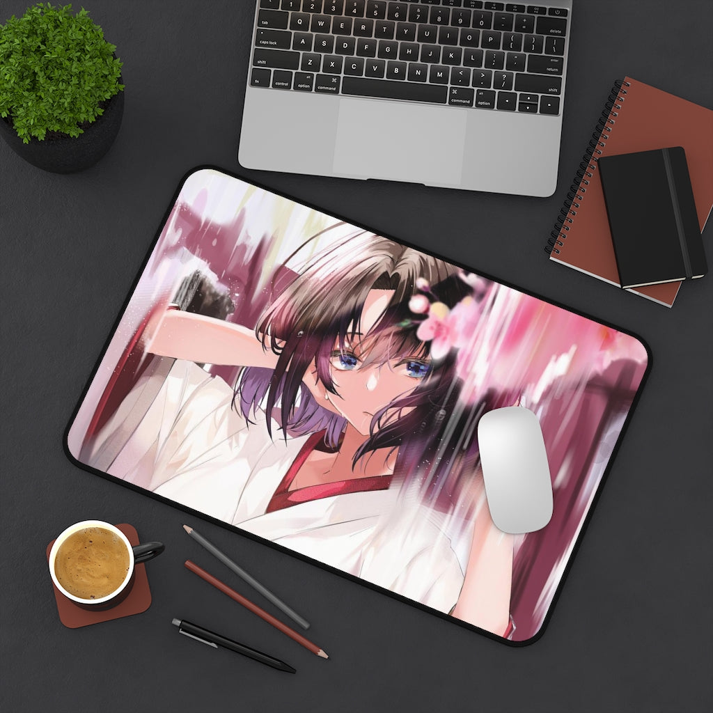 The Garden Of Sinners Anime Mousepad - Shiki Ryougi Desk Mat - Sakura Waifu Playmat