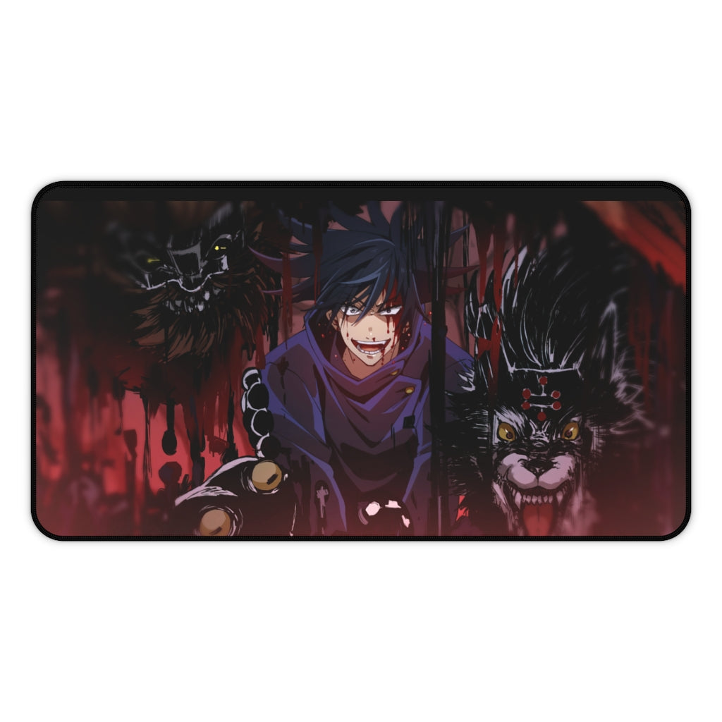 Jujutsu Kaisen Large Mouse pad / Desk mat - Fushiguro megumi Mouse Pad - The Mouse Pads Ninja 12" × 22" Home Decor