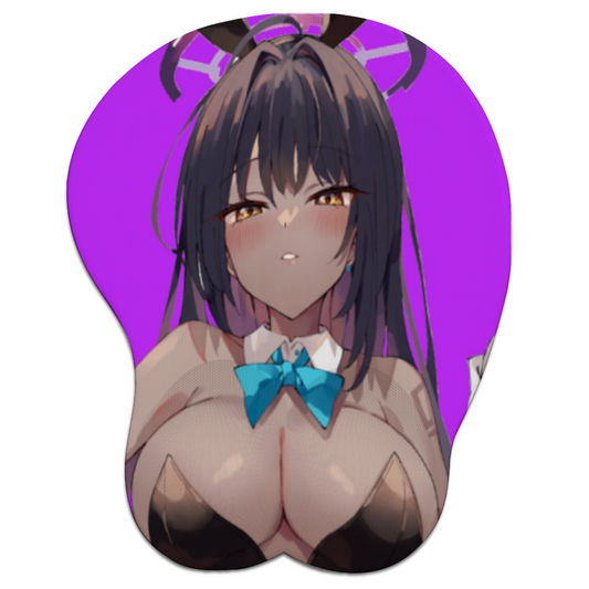 Anime 3D Boobs mousepad with Wrist Rest | Sexy Oppai Mouse pad for PC | Oppai mousepad with wrist support