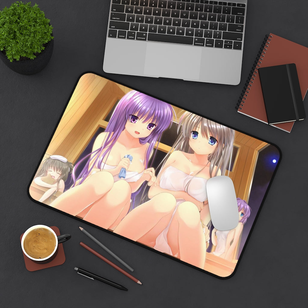 Clannad Sexy Mousepad - Onsen Anime Desk Mat - Ecchi Playmat