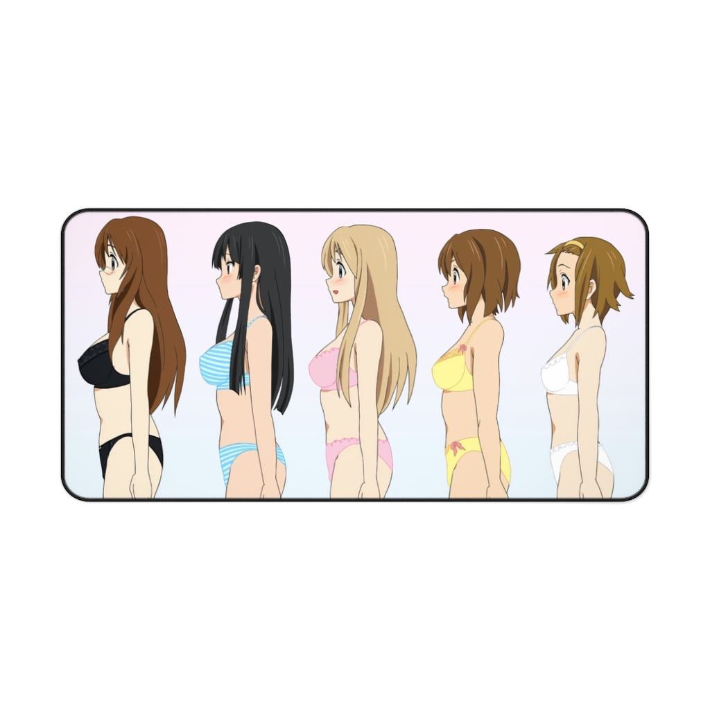 K-ON Boobs Size Bust Chart Mousepad - Non Slip Desk Mat