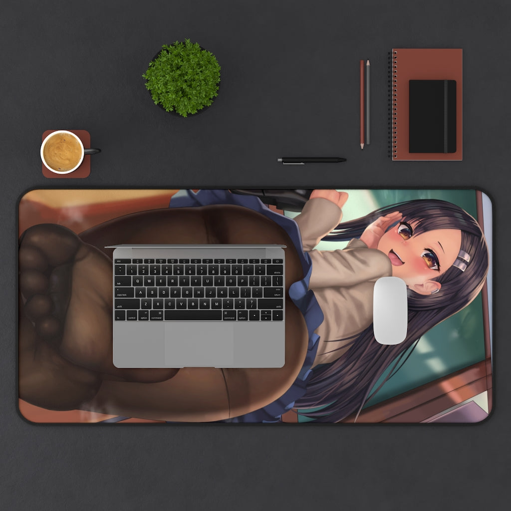 Nagatoro Ecchi Mousepad - Sexy Feet Large Desk Mat - Big Butt Mouse Pad