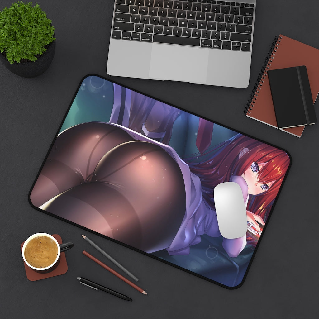 Steins Gate Ecchi Mousepad - Big Butt Kurisu Makise Large Desk Mat - Playmat