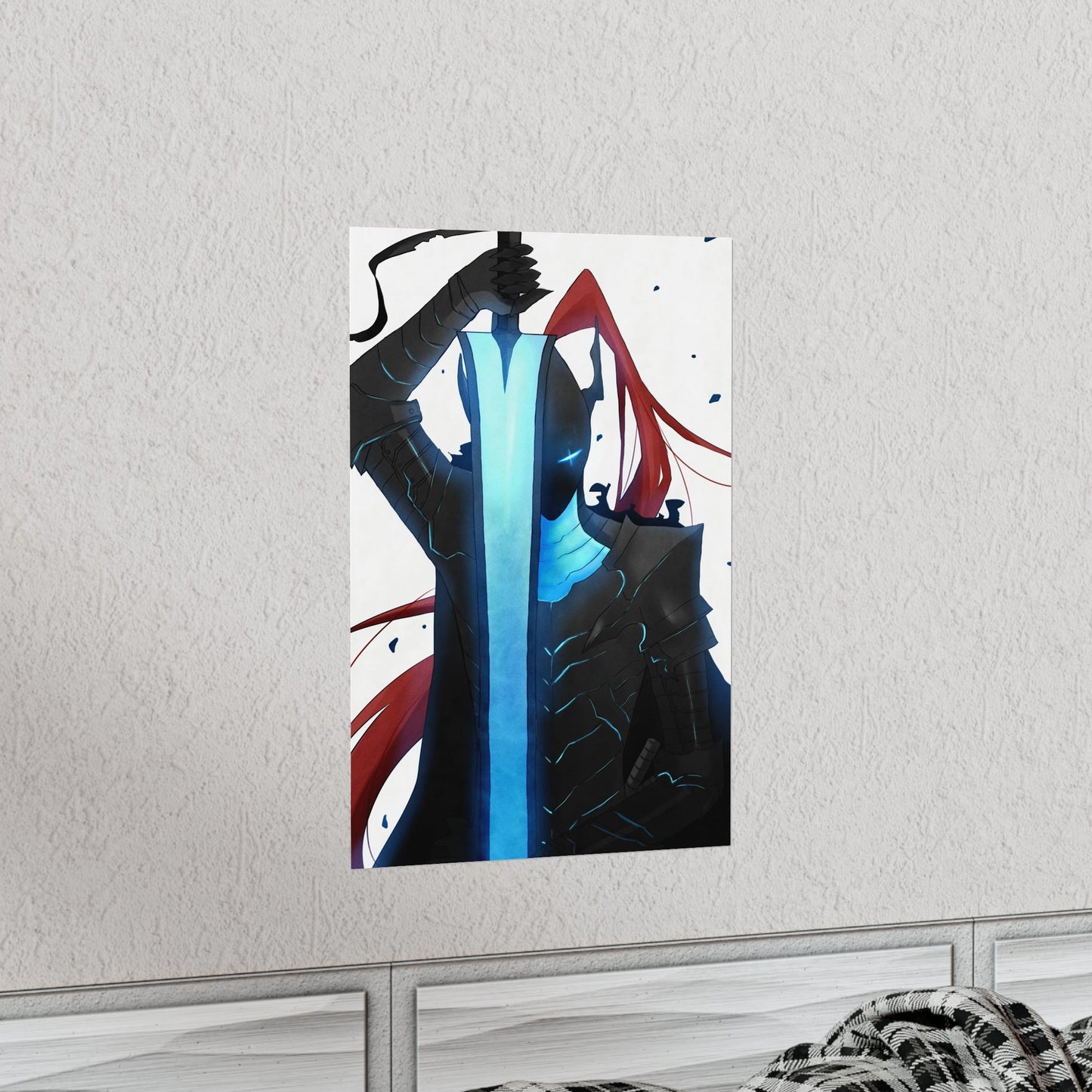 Solo Leveling Poster - Premium Matte Vertical Poster - Igris Anime Wall Art Decor