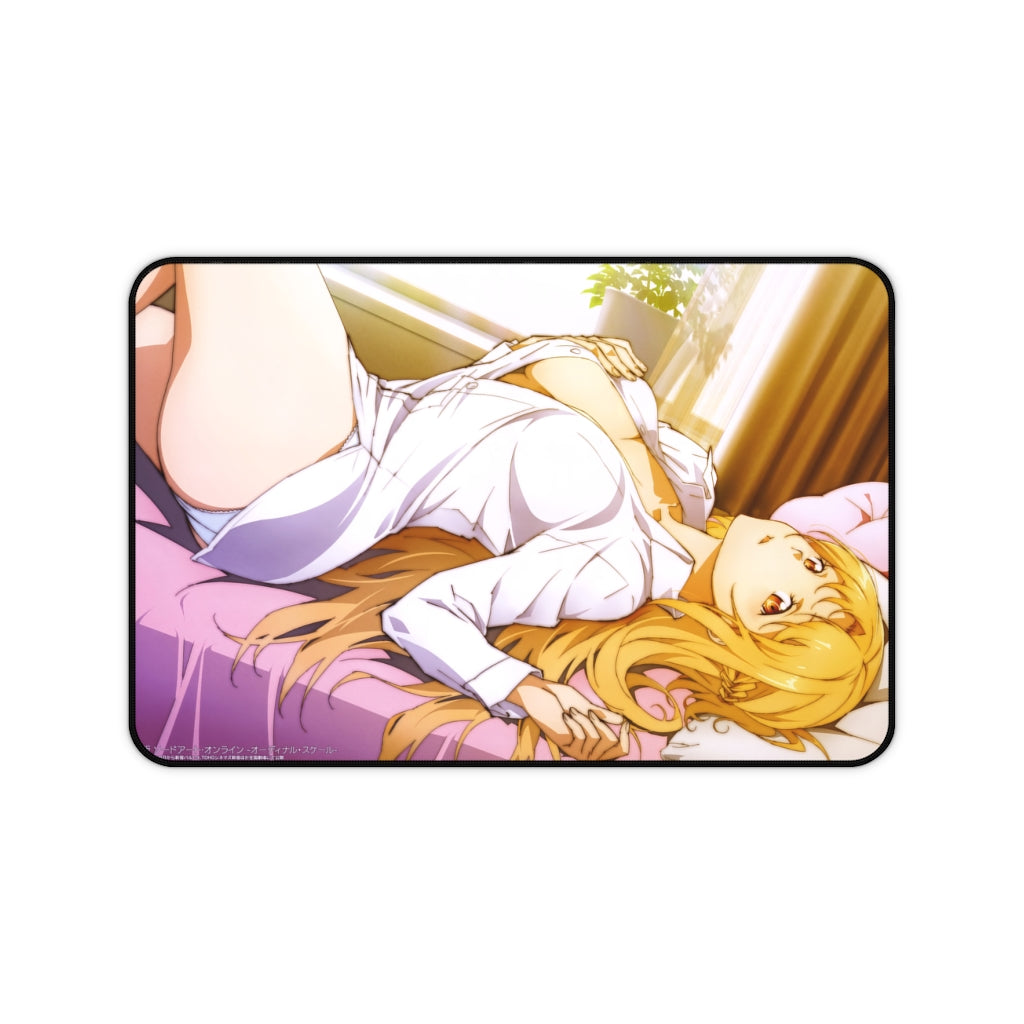 Sword Art Online Anime Mousepad - Big Boobs Asuna Large Desk Mat - Ecchi Mouse Pad