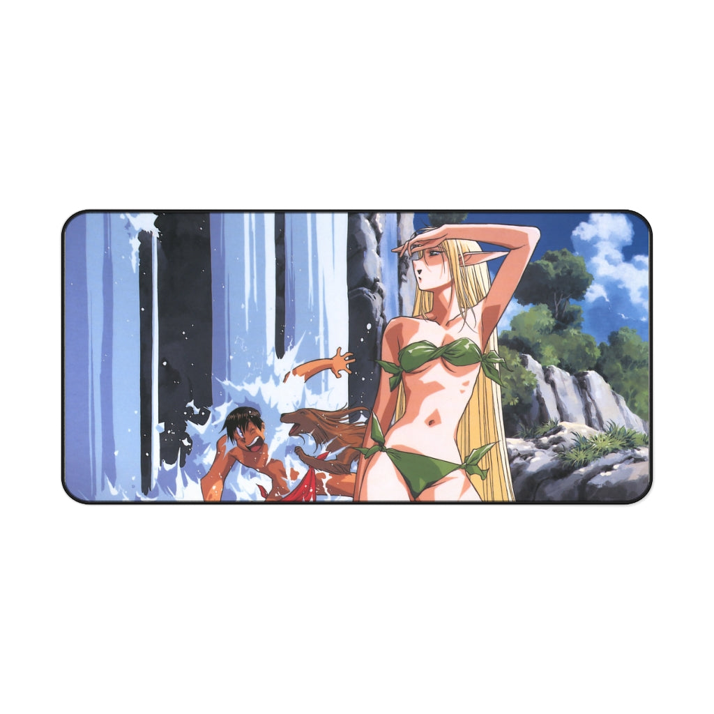 Record Of Lodoss War Ecchi Mousepad - Deedlit Bikini Desk Mat - Sexy Playmat