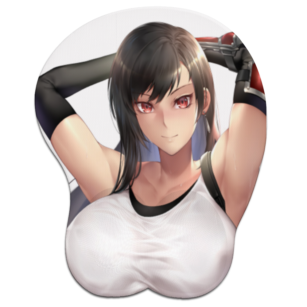 3D Silicone Mousepad | Oppai Mouse Pad | Silicone chest  mousepad