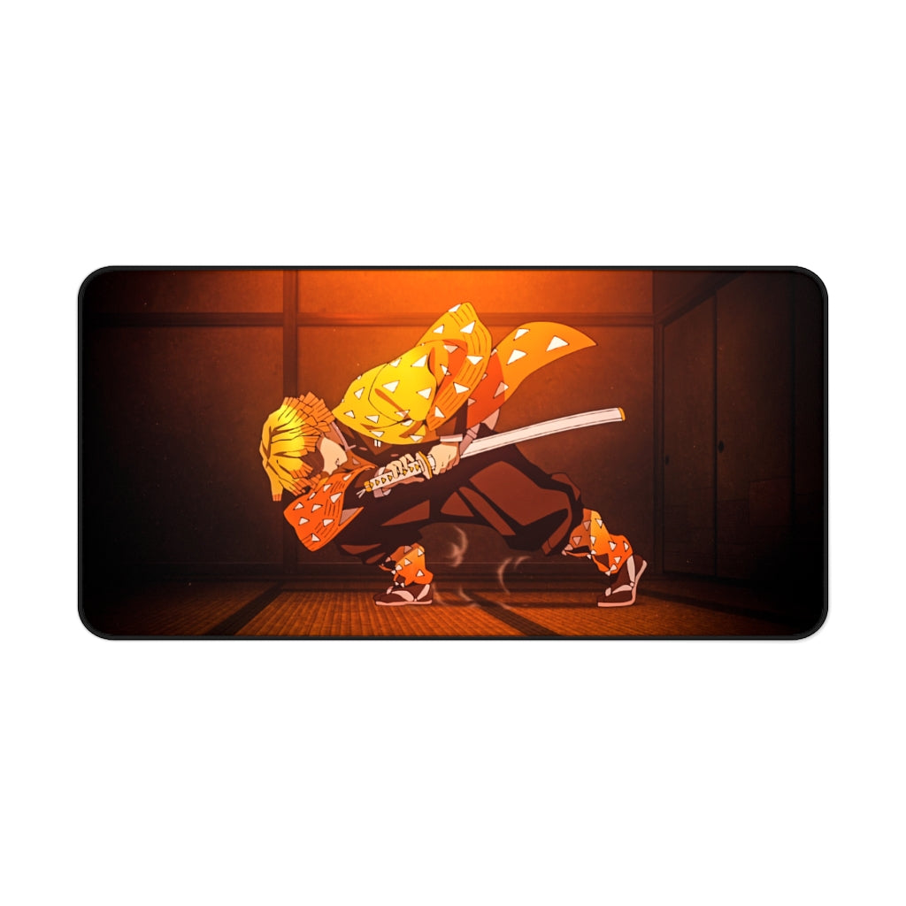 Demon Slayer Mouse pad Anime Large Desk Mat - Zenitsu Agatsuma - The Mouse Pads Ninja Home Decor