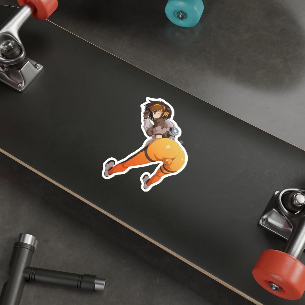 Tracer Overwatch Hentai Butt Waterproof Sticker - Ecchi Vinyl Decal