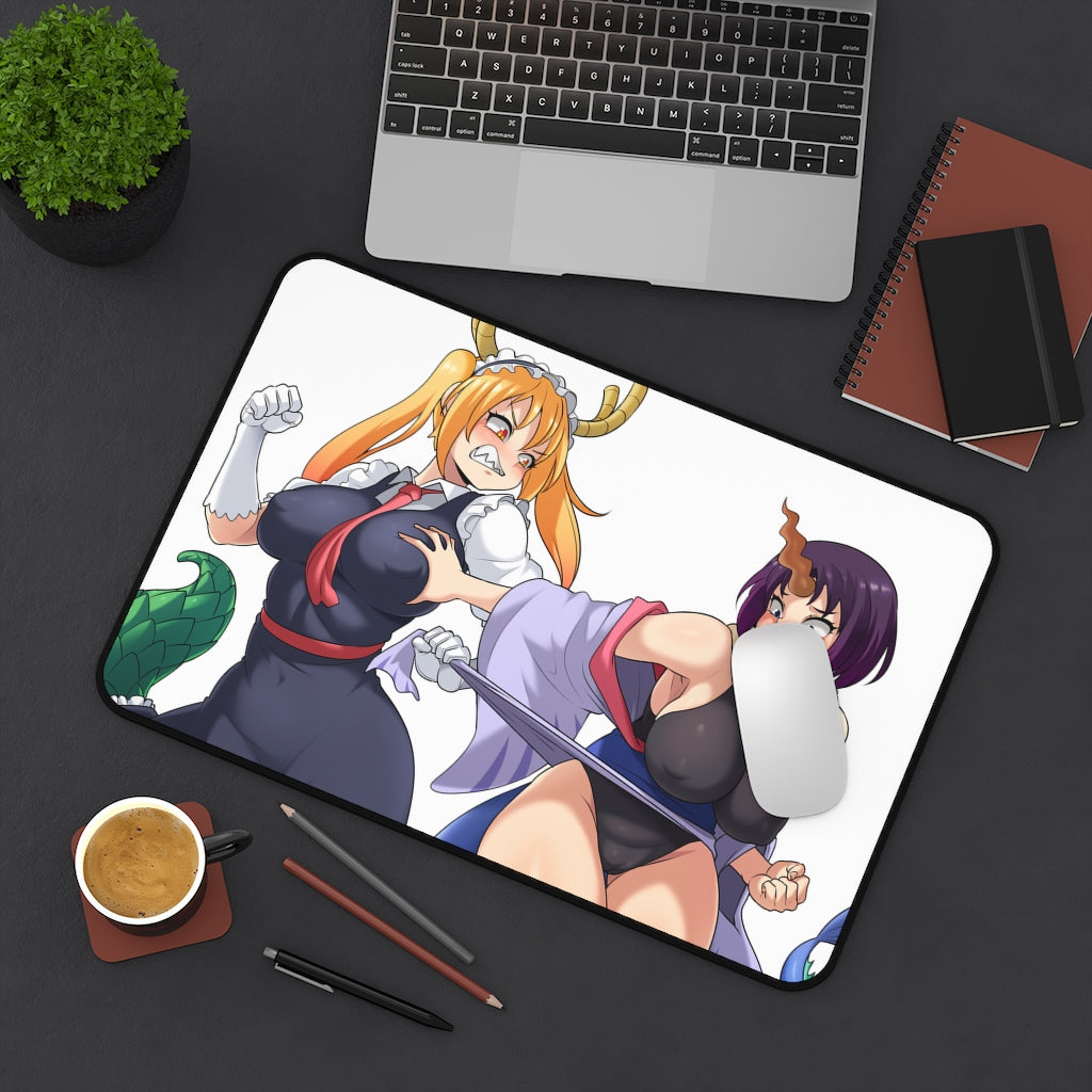 Miss Kobayashi'S Dragon Maid Sexy Mousepad - Big Tits XXL Desk Mat - Ecchi Desk Pad