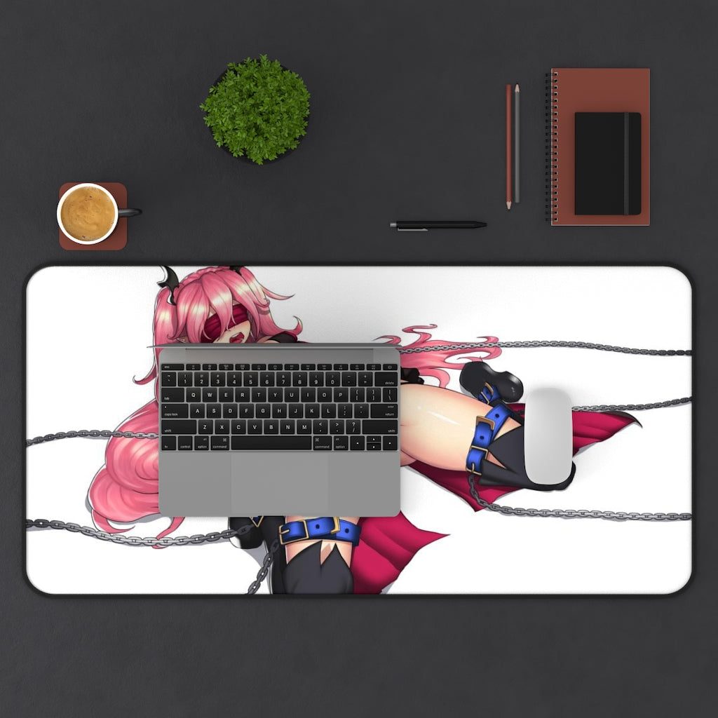 Seraph Of The End Sexy Mousepad - Bondage Krul Tepes Desk Mat - Ecchi Manga Playmat