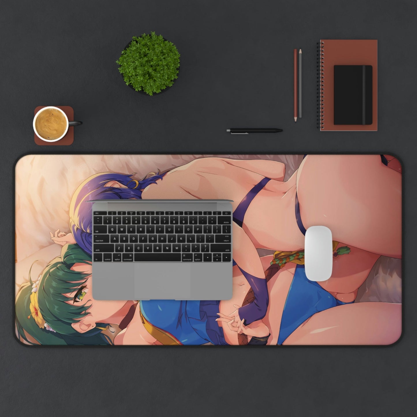 Fire Emblem Sexy Lyn and Ursula Gaming Desk Mat - Anime Mousepad - Sexy Girls Playmat